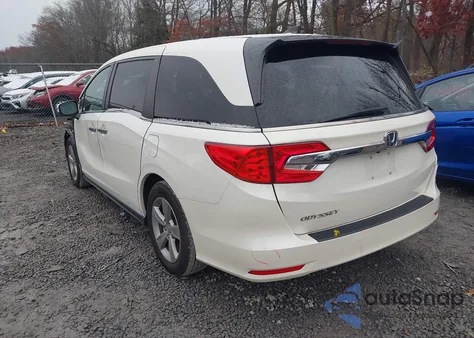 2018 Honda Odyssey Ex-L from USA, damaged, VIN 5FNRL6H77JB041571